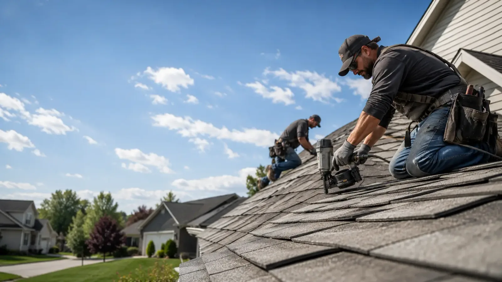 Storm Damage Roof Repair in Langley, OK near me